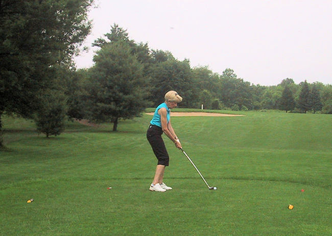 Charlie at Golf